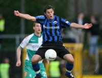 Fussball 2. Bundesliga, Paderborn: ROETTGER Einzelaktion