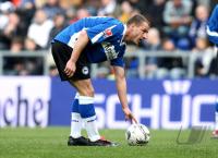 Fussball 1. Bundesliga: Bielefeld, BOEHME