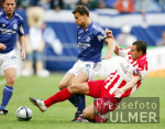 Fussball Uefa-Cup, Schalke - Metalurgs, Zweikampf