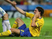 FUSSBALL EURO 2008: Schweden, Ibrahimovic