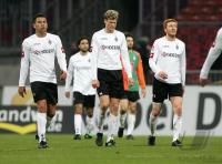 Fussball 1. Bundesliga: Bremen - Moenchengladbach, enttaeuschung bei BMG