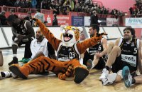 Basketball  1. Bundesliga  10/11   Walter Tigers Tuebingen - New Yorker Phantoms Braunschweig
