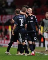 FUSSBALL  International CHL 09/10 :  ManU - FC Bayern  Muenchen