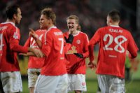 1. Fussball Bundesliga: 1 FSV Mainz 05 -  1 FC Nuernberg