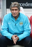 Fussball Trainer Manuel Pellegrini (Manchester City)