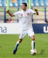 Fussball International: U21-EM: TSCHECHIEN, PUDIL Einzelaktion