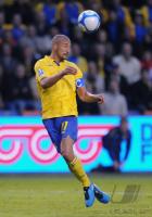 Fussball WM-Qualifikation: Henrik Larsson (Schweden)
