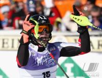 Ski Alpin  Herren  Slalom  Garmisch-Partenkirchen Sieger HERBST (AUT)