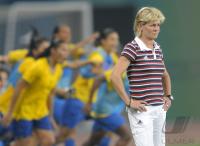 FUSSBALL  Olympia 2008  Peking  Halbfinale Brasilien - Deutschland