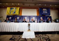 Fussball International  Club WM  Pressekonferenz