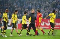 FUSSBALL, 1. BUNDESLIGA, 24. Spieltag: FC Schalke 04 - Borussia Dortmund