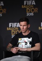 Fussball International  FIFA Ballon d Or 2015: Lionel Messi (FC Barcelona / Argentinien)