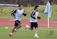 Fussball  WM 2006: Training Argentinien
