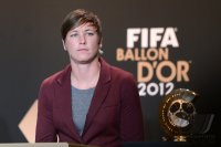 Fussball International  FIFA Ballon d Or 2012: Abby Wambach (USA)