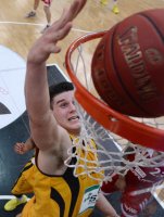 Basketball 1. Bundesliga 13/14:  Walter Tigers Tuebingen - FC Bayern Muenchen