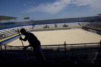 Preparation for the FIFA Beachsoccer World Cup