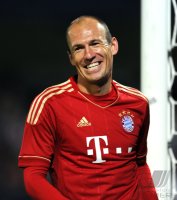 Fussball 1. Bundesliga : Arjen Robben (FC Bayern Muenchen)