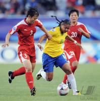 Fussball Frauen FIFA U 20  WM  2008  Brasilien - Korea DVR