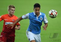 Fussball 2. BUNDESLIGA 14/15 : 1. FC Kaiserslautern - TSV 1860 Muenchen