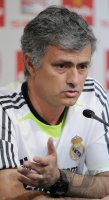 FUSSBALL International  COPA DEL REY  10/11:  Trainer Jose Mourinho (Real Madrid)