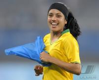 FUSSBALL  Olympia 2008  Peking  Halbfinale Brasilien - Deutschland