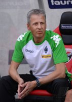 FUSSBALL 1. Bundesliga 2013/2014: Trainer Lucien Favre (Borussia Moenchengladbach)