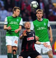 FUSSBALL, 1. BUNDESLIGA, 32. Spieltag: Bremen - Koeln