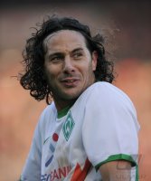 Fussball 1. Bundesliga  Saison 2010/2011:  Claudio Pizarro (SV Werder Bremen)