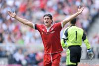 Fussball 1. Bundesliga : JUBEL Mario Gomez (FCB)