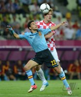 Fussball International Europameisterschaft 2012: Kroatien - Spanien