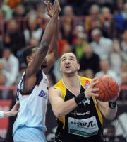 Basketball  1. Bundesliga 2008/2009   Walter Tigers -  Eisbaeren Bremerhaven