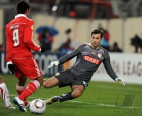 FUSSBALL  UEFA Europa League  10/11:  VfB Stuttgart - Benfica Lissabon