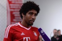 Fussball 1. Bundesliga 2013/2014:  Fototermin beim  FC Bayern Muenchen