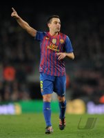 FUSSBALL International  COPA DEL REY  11/12: Xavi Hernandez (Barca)