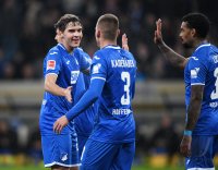 Fussball 1. Bundesliga Saison 19/20: TSG 1899 Hoffenheim -  SC Paderborn