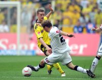 Fussball 1. Bundesliga: Borussia Moenchengladbach - Borussia Dortmund