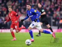 Fussball 1. Bundesliga Saison 19/20: FC Bayern Muenchen -  FC Schalke 04