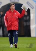 Fussball 1. Bundesliga  09/10 FC Bayern Trainer Louis van Gaal