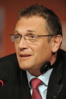 FUSSBALL WM 2010   Abschluss PK FIFA  Generalsekretaer Valcke