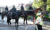 Gegendemo zum Streitgespraech OB Palmer und AfD Landesvorsitzender Frohnmaier in Tuebingen