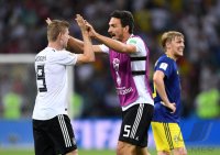 FUSSBALL WM 2018 Vorrunde Deutschland - Schweden