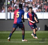 FUSSBALL Fussball UEFA Youth League 24/25: VfB Stuttgart - FC Barcelona