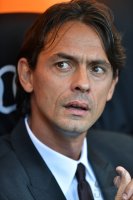 Fussball International Serie A 14/15:  Trainer Filippo Inzaghi (AC Mailand)