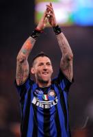 FUSSBALL SERIE A: JUBEL Marco Materazzi (Inter)