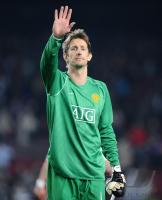 Fussball CHL  Halbfinale:  Van der Sar (Manchester United)