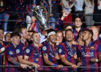 Fussball Champions League Finale 2015: Juventus Turin - FC Barcelona