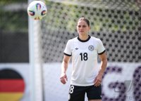 Fussball International Euro 2025,
Mannschaftsfoto Deutsche Frauen Nationalmannschaft