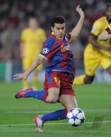 Fussball CHL  Saison 2010/2011:   Pedro Rodriguez  (Barca)