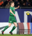 Fussball 1. Bundesliga: Wolfsburg, HOFLAND Einzelaktion