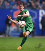 Fussball, 1. Bundesliga  Saison 2014/2015: Hamburger SV - FC Augsburg